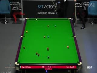 斯诺克 凯伦·威尔逊3-4山姆·克雷吉 20231022 海报