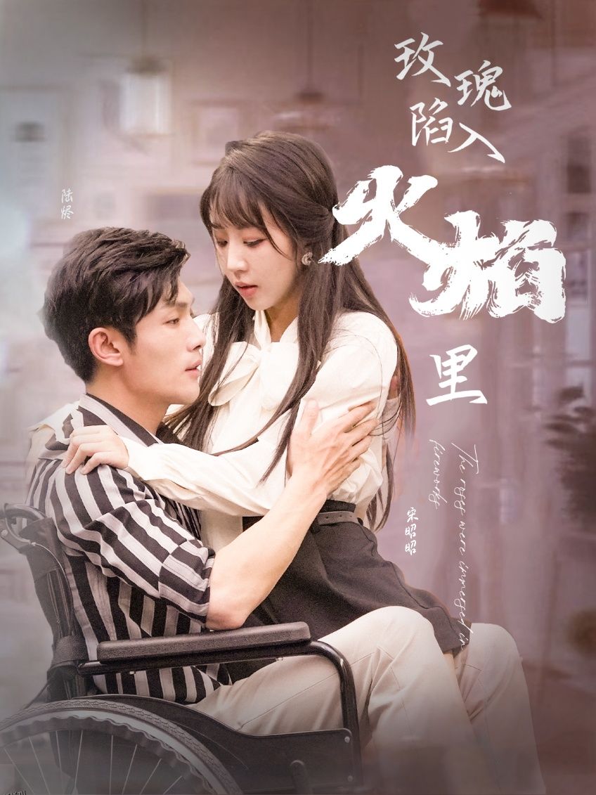 玫瑰陷入火焰里 海报