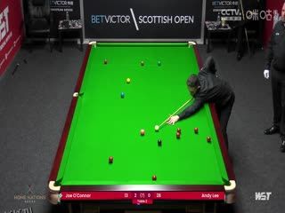 斯诺克苏格兰公开赛资格赛 乔·奥康纳4-0李俊威 20231101 海报