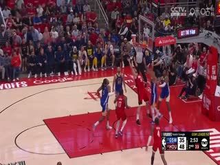 NBA季后赛 勇士VS火箭 20250424 海报