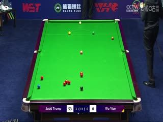 斯诺克 特鲁姆普6-1吴宜泽 20231014（李照） 海报