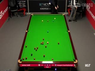 斯诺克 詹姆斯·卡希尔5-0Baipat Siripaporn 20230727 海报