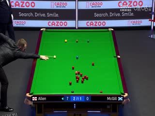 斯诺克 马克·艾伦4-1安东尼·麦克吉尔 20230925 海报