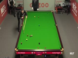 斯诺克 克里斯·沃克林4-3安德鲁·帕吉特 20230816 海报