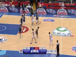 CBA季后赛12进8 青岛国信制药VS浙江稠州金租 20250404 海报