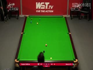 斯诺克 罗伯特·米尔金斯4-6傅家俊 20230922（李照） 海报