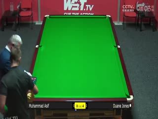 斯诺克 穆罕默德·阿西夫1-6杜恩·琼斯 20231118 海报