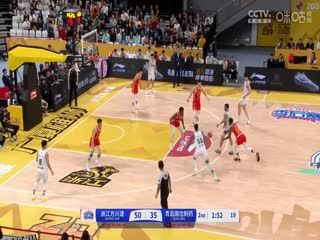 CBA季后赛四分之一决赛 浙江方兴渡VS青岛国信制药 20250413 海报