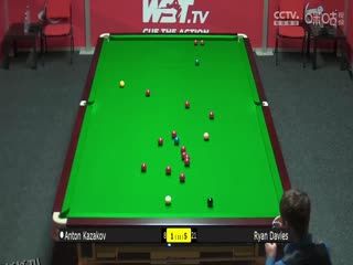 斯诺克 安东·卡扎科夫1-6瑞恩·戴维斯 20231118 海报