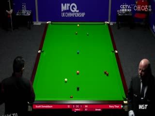 2023斯诺克英锦赛资格赛 斯科特·唐纳森6-2涂振龙 20231120 海报