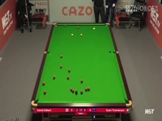 斯诺克 大卫·吉尔伯特4-1瑞恩·托马森 20230817 海报