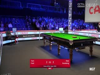 斯诺克 汤姆·福德3-5肖国栋 20230929（李照） 海报