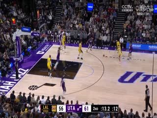 NBA常规赛 湖人VS爵士 20250213 高清海报