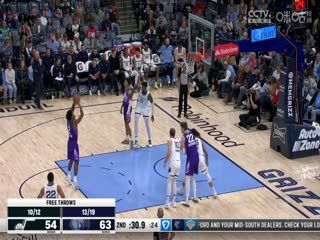 NBA常规赛 爵士VS灰熊 20250126 高清海报