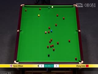 2025斯诺克大师赛第一轮：凯伦·威尔逊6-4张安达 20250115 海报