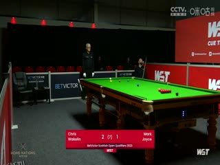 世界斯诺克巡回赛 克里斯·沃克林4-2马克·乔伊斯 20231031 海报