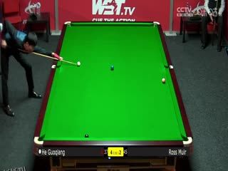 2023斯诺克英锦赛资格赛 贺国强6-4罗斯·缪尔 20231119 海报