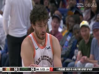 NBA常规赛 马刺VS鹈鹕 20231202 海报