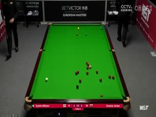 斯诺克 凯伦·威尔逊5-0杜恩·琼斯 20230824 海报