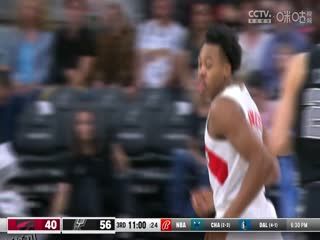 NBA常规赛 猛龙VS马刺 20231106 海报