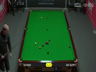 斯诺克 艾伦·泰勒5-2田鹏飞 20230727 海报