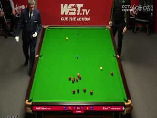 斯诺克 尼尔·罗伯逊6-4瑞恩·托马森 20230922（李照） 海报