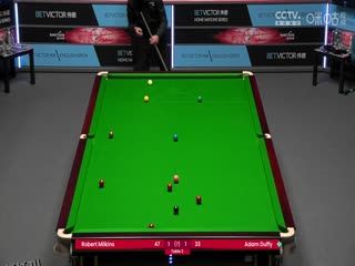 斯诺克 罗伯特·米尔金斯4-3亚当·达菲 20231003 海报