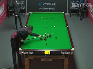 2023斯诺克德国大师赛资格赛 安东·卡扎科夫3-5马修·史蒂文斯 20231220 海报