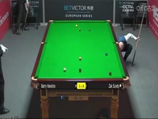 斯诺克 巴里·霍金斯5-1扎克·苏尔蒂 20230824 海报