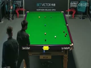 斯诺克 大卫·吉尔伯特4-1吕昊天 20231026（李照） 海报