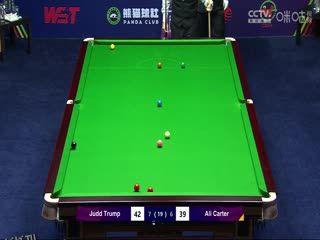 斯诺克 阿里·卡特7-10贾德·特鲁姆普 20231015 海报