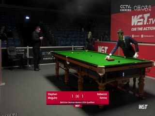 2023斯诺克德国大师资格赛 斯蒂芬·马奎尔5-1丽贝卡·肯纳 20231221 海报
