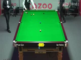 斯诺克 袁思俊4-0本·米尔滕斯 20230926 海报