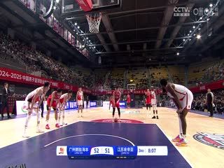 CBA常规赛第26轮 广州朗肽海本VS江苏肯帝亚 20250103 高清海报