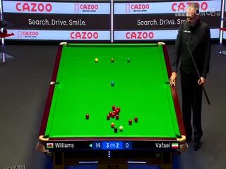 斯诺克 马克·威廉姆斯6-3侯赛因·瓦菲 20230930（刘昕） 海报