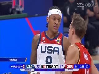 男篮世界杯 美国VS德国 20230908（霍楠、杨鸣） 海报