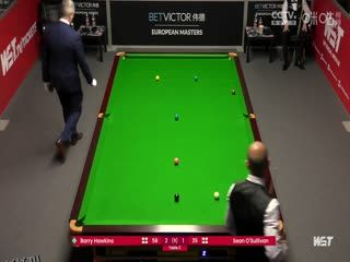 斯诺克 巴里·霍金斯5-2肖恩·奥沙利文 20230728 海报