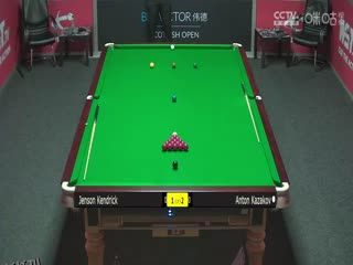 斯诺克苏格兰公开赛资格赛 安东·卡扎科夫2-4简森·肯德里克 20231101 海报