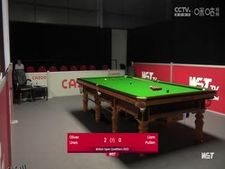 斯诺克 利亚姆·普伦0-4奥利弗·莱恩斯 20230815 海报