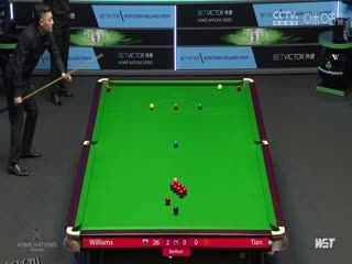 斯诺克 马克·威廉姆斯4-1田鹏飞 20231022 海报