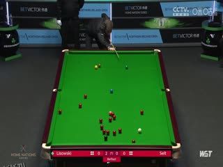 斯诺克 杰克·利索夫斯基4-1马修·塞尔特 20231025（李照） 海报