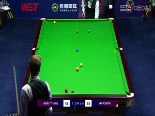 斯诺克 阿里·卡特7-10贾德·特鲁姆普 20231015（李照） 海报