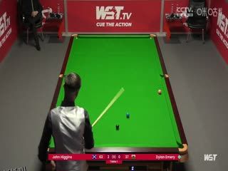 斯诺克 约翰·希金斯5-1迪伦·埃默里 20230905（李照） 海报