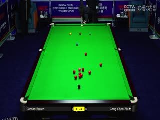 斯诺克 乔丹·布朗3-5巩晨智(李照) 20231010 海报