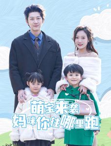 萌宝来袭妈咪你往哪里跑 高清海报