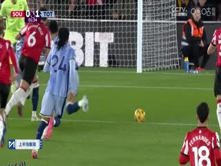英超联赛 南安普顿VS托特纳姆热刺 20241216 海报