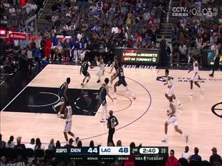 NBA季前赛 掘金VS快船 20231018 海报