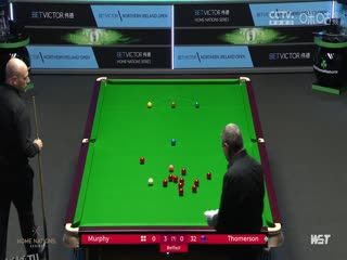 斯诺克 肖恩·墨菲4-2瑞恩·托马森 20231022 海报