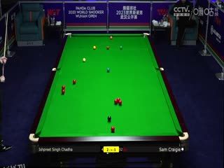 斯诺克 伊·辛格·查达2-5山姆·克雷吉 20231010 海报