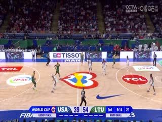 男篮世界杯 美国VS立陶宛 20230903（王冠证、陈正昊） 海报